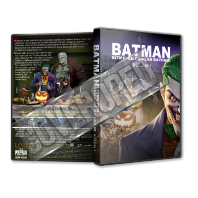 Batman Bitmeyen Cadılar Bayramı - Bölüm 1 - 2020 Türkçe Dvd Cover Tasarımı